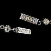 Antique Victorian Art Nouveau Green Paste Garland Necklace Silver c.1900 (3 of 8) Antique Victorian Art Nouveau Green Paste Garland Necklace Silver c.1900 (3 of 8)