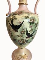 Large Pair of Antique Victorian Hand Painted & Gilded Vases (11 of 13) Large Pair of Antique Victorian Hand Painted & Gilded Vases (11 of 13)