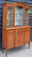 Superb, Fine Quality Edwardian Satinwood Display Cabinet c.1901 (4 of 19) Superb, Fine Quality Edwardian Satinwood Display Cabinet c.1901 (4 of 19)