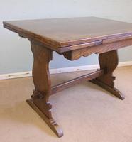 Refectory Oak Draw Leaf Dining Table c.1930 (5 of 11) Refectory Oak Draw Leaf Dining Table c.1930 (5 of 11)