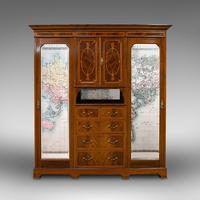 Antique Gentleman's Triple Wardrobe, English, Mahogany, Cabinet, Victorian, 1880 (6 of 12) Antique Gentleman's Triple Wardrobe, English, Mahogany, Cabinet, Victorian, 1880 (6 of 12)
