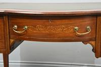 Antique Mahogany Inlaid Writing Desk (3 of 6) Antique Mahogany Inlaid Writing Desk (3 of 6)