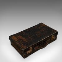 Antique Suitcase, English, Leather, Travel, Salesman, Officer, Case, Edwardian (6 of 10) Antique Suitcase, English, Leather, Travel, Salesman, Officer, Case, Edwardian (6 of 10)