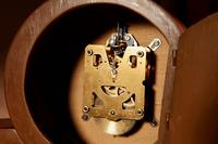 1960s Design Kieninger German Walnut and Brass Mantel Clock (8 of 9) 1960s Design Kieninger German Walnut and Brass Mantel Clock (8 of 9)