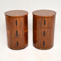 Pair of Art Deco Walnut Bedside Chests (13 of 13) Pair of Art Deco Walnut Bedside Chests (13 of 13)