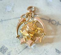 Victorian Pocket Watch Chain Horse & Pony Fob 1890s 10ct Rose Gold Filled Equestrian Fob (8 of 9) Victorian Pocket Watch Chain Horse & Pony Fob 1890s 10ct Rose Gold Filled Equestrian Fob (8 of 9)