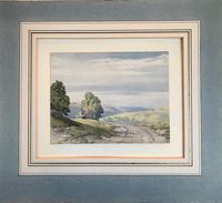Original watercolour 'Cottage in a landscape (Lake District?) by John Callow 1822-1878. Initialled verso (3 of 4) Original watercolour 'Cottage in a landscape (Lake District?) by John Callow 1822-1878. Initialled verso (3 of 4)