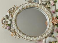 Pair of Small Dresden Victorian Style Porcelain Cherub Table Mirrors (14 of 60) Pair of Small Dresden Victorian Style Porcelain Cherub Table Mirrors (14 of 60)