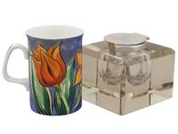 Cut Glass & Sterling Silver Desk Inkwell - Antique Victorian (4 of 9) Cut Glass & Sterling Silver Desk Inkwell - Antique Victorian (4 of 9)