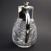 Substantial WMF Deep Cut Glass & Silver Plate Cooling Lemonade Jug c.1935 (5 of 10) Substantial WMF Deep Cut Glass & Silver Plate Cooling Lemonade Jug c.1935 (5 of 10)
