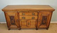 Antique Late 19th Century Oak Sideboard Dresser Base. (2 of 14) Antique Late 19th Century Oak Sideboard Dresser Base. (2 of 14)