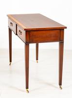 Georgian Style 2 Drawer Mahogany Side Table (9 of 9) Georgian Style 2 Drawer Mahogany Side Table (9 of 9)