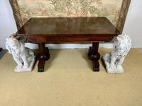 Large 19th Century Rosewood Library Table (4 of 6) Large 19th Century Rosewood Library Table (4 of 6)