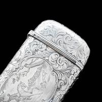 Victorian Solid Silver Cheroot / Cigar Case with a Hand-Engraved Hunting Scene - Alfred Taylor 1853 (2 of 15) Victorian Solid Silver Cheroot / Cigar Case with a Hand-Engraved Hunting Scene - Alfred Taylor 1853 (2 of 15)