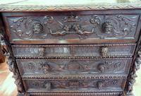 Carved Italian Walnut Chest of Drawers 5 Drawers 1760 (2 of 10) Carved Italian Walnut Chest of Drawers 5 Drawers 1760 (2 of 10)