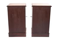 Pair of Victorian Burr Walnut Bedside Cupboards Faux Drawer Fronts (5 of 6) Pair of Victorian Burr Walnut Bedside Cupboards Faux Drawer Fronts (5 of 6)