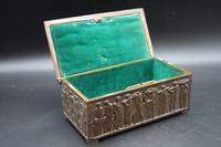 Beautifully Cast Late 19th Century Continental Bronze Jewellery Box (5 of 6) Beautifully Cast Late 19th Century Continental Bronze Jewellery Box (5 of 6)