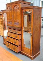 1900's Large Well Fitted Burr Walnut Compactum Wardrobe (5 of 7) 1900's Large Well Fitted Burr Walnut Compactum Wardrobe (5 of 7)