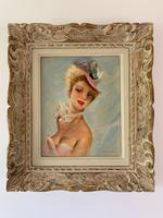 Jules Gustave Lempereur - Pair of Parisian Ladies - Oils on Canvas (3 of 5) Jules Gustave Lempereur - Pair of Parisian Ladies - Oils on Canvas (3 of 5)