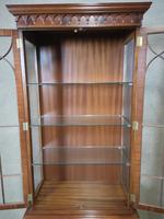 Reproduction Mahogany Display Cabinet (10 of 12) Reproduction Mahogany Display Cabinet (10 of 12)