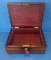 William IV Rosewood Jewellery Box with Mother of Pearl Inlay (12 of 12) William IV Rosewood Jewellery Box with Mother of Pearl Inlay (12 of 12)