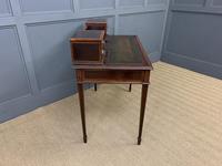 Inlaid Mahogany & Amboyna Writing Desk (14 of 19) Inlaid Mahogany & Amboyna Writing Desk (14 of 19)