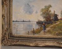 Oil Painting by Alfred Sanderson Edward RBA (5 of 9) Oil Painting by Alfred Sanderson Edward RBA (5 of 9)