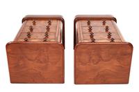 Pair of Victorian Burr Walnut 4 Drawer Bedside Chests (3 of 6) Pair of Victorian Burr Walnut 4 Drawer Bedside Chests (3 of 6)