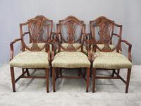 Set of 6 Hepplewhite Style Armchairs (2 of 10) Set of 6 Hepplewhite Style Armchairs (2 of 10)