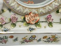 Pair of Small Dresden Victorian Style Porcelain Cherub Table Mirrors (16 of 60) Pair of Small Dresden Victorian Style Porcelain Cherub Table Mirrors (16 of 60)
