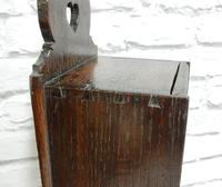 Oak Candle Box - Georgian (5 of 5) Oak Candle Box - Georgian (5 of 5)