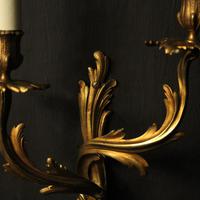 French Pair Of Bronze Antique Wall Sconces Oka (4 of 10) French Pair Of Bronze Antique Wall Sconces Oka (4 of 10)