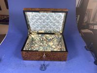 19th Century French Burr Cedar Inlaid Box (7 of 11) 19th Century French Burr Cedar Inlaid Box (7 of 11)
