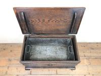 Antique Oak Coal Box or Scuttle (3 of 11) Antique Oak Coal Box or Scuttle (3 of 11)