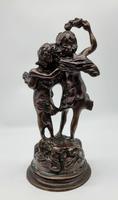 Vintage Heavy Bronze Reproduction of the Statue “la Fete Des Fleurs” Van Auguste (4 of 6) Vintage Heavy Bronze Reproduction of the Statue “la Fete Des Fleurs” Van Auguste (4 of 6)