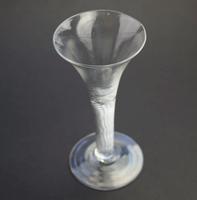 Fine Antique Georgian Stemware Drawn Trumpet Wine Glass Multi Twist 18th Century (2 of 8) Fine Antique Georgian Stemware Drawn Trumpet Wine Glass Multi Twist 18th Century (2 of 8)