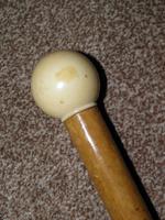 Antique Fawn Coloured Canopy Umbrella With Billiard Inspired Ball Handle (12 of 14) Antique Fawn Coloured Canopy Umbrella With Billiard Inspired Ball Handle (12 of 14)