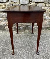 18th Century Georgian Oak Pad Foot Side Table (10 of 17) 18th Century Georgian Oak Pad Foot Side Table (10 of 17)