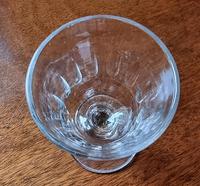 Victorian Facet Cut Wine Glass c.1865 (4 of 5)