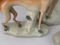 Superb Trio of Staffordshire Whippets c.1850 (3 of 13) Superb Trio of Staffordshire Whippets c.1850 (3 of 13)
