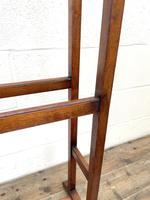 Antique Edwardian Mahogany Towel Rail (7 of 9) Antique Edwardian Mahogany Towel Rail (7 of 9)