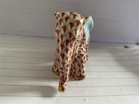 Herend Porcelain Elephent Figurine in Rust Fishnet Design with 24ct Gold Detail (2 of 7) Herend Porcelain Elephent Figurine in Rust Fishnet Design with 24ct Gold Detail (2 of 7)