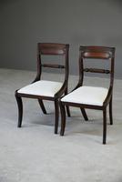 Pair of Regency Mahogany Dining Chairs (13 of 13) Pair of Regency Mahogany Dining Chairs (13 of 13)
