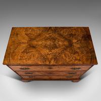 Antique Gentleman's English Burr Walnut Chest of Drawers - Georgian (9 of 12) Antique Gentleman's English Burr Walnut Chest of Drawers - Georgian (9 of 12)