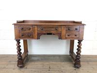 Antique Mahogany Desk with Barley Twist Supports (2 of 13) Antique Mahogany Desk with Barley Twist Supports (2 of 13)