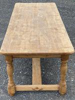 Large French Bleached Oak Farmhouse Table with Extensions (14 of 26) Large French Bleached Oak Farmhouse Table with Extensions (14 of 26)