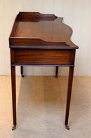 Mahogany Serpentine Front Side Table (10 of 10) Mahogany Serpentine Front Side Table (10 of 10)
