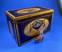 18th Century Kingwood Twin Tea Caddy With Inlay (12 of 16) 18th Century Kingwood Twin Tea Caddy With Inlay (12 of 16)