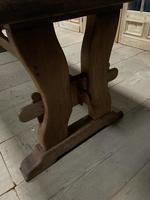 Large French Bleached Oak Refectory Farmhouse Dining Table (13 of 25) Large French Bleached Oak Refectory Farmhouse Dining Table (13 of 25)