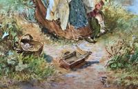 Myles Birket Foster RWS Exceptional Watercolour Portrait Painting (5 of 13) Myles Birket Foster RWS Exceptional Watercolour Portrait Painting (5 of 13)